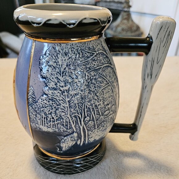 Miller Brewing Co - "Sport" Norman Rockwell Collector Stein - Limited Edition - Picture 2 of 10